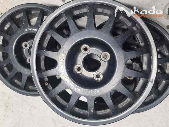 4 jantes terre clio rally5 2