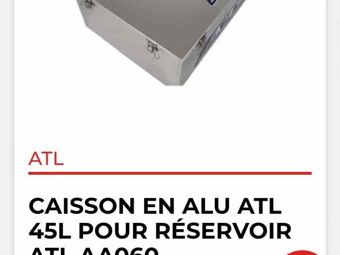 Caisson et reservoir à vendre 2
