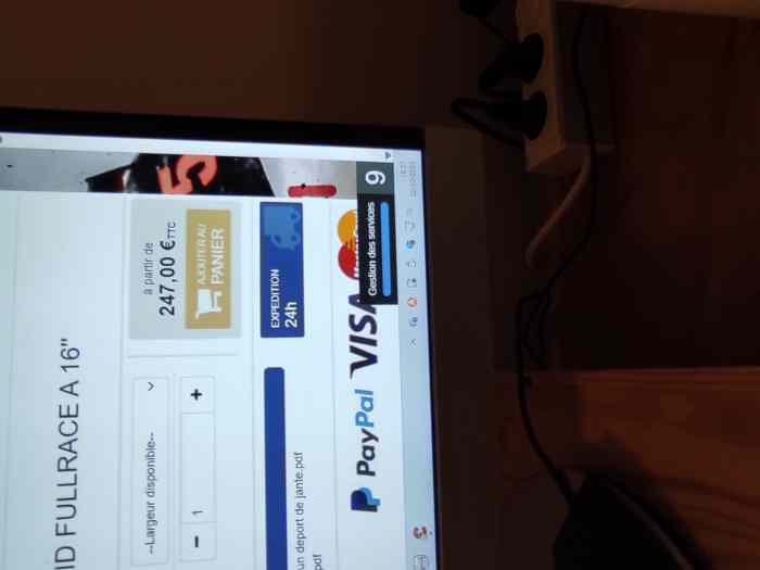 Jante NEUVE BRAID port inclus 1