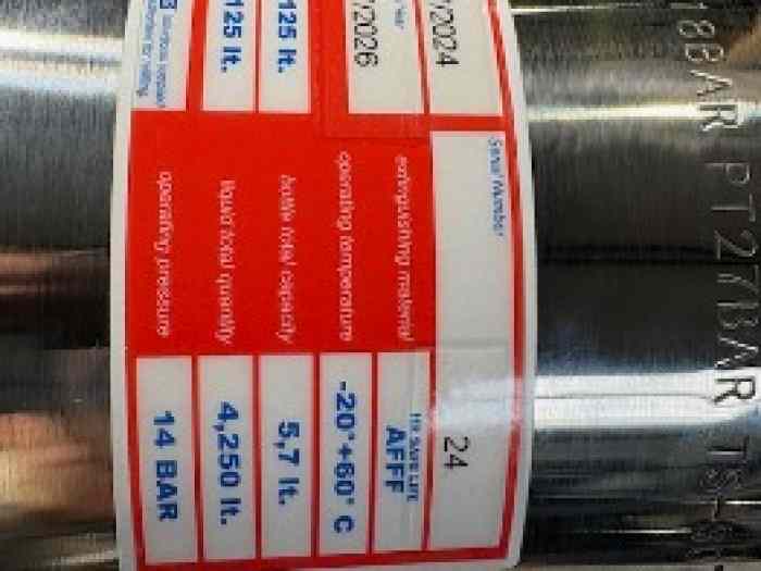 Exctincteur Automatique Sparco SP 425, 4,25L, Neuf Jamais utilisé, Acier Inoxidable 3