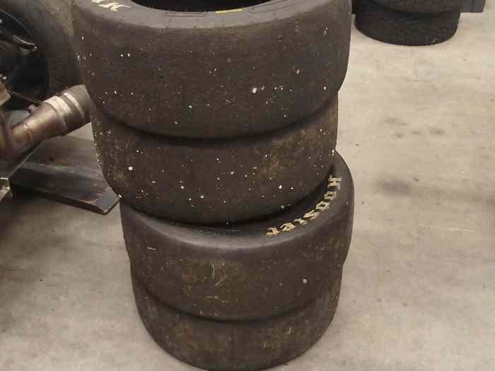 2 pneumatiques HOOSIER 190/ 540/13 us