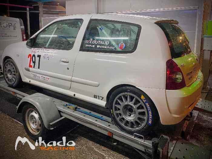 Clio Ragnotti GR N et sa remorque 1