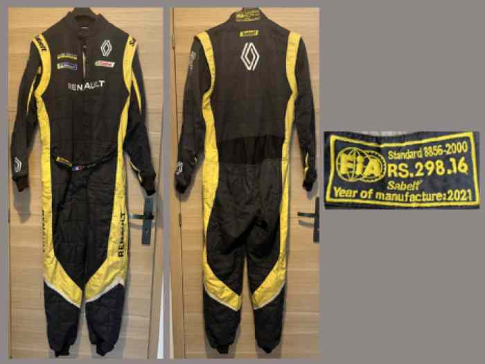 Combinaison Sabelt Renault Clio Trophy...