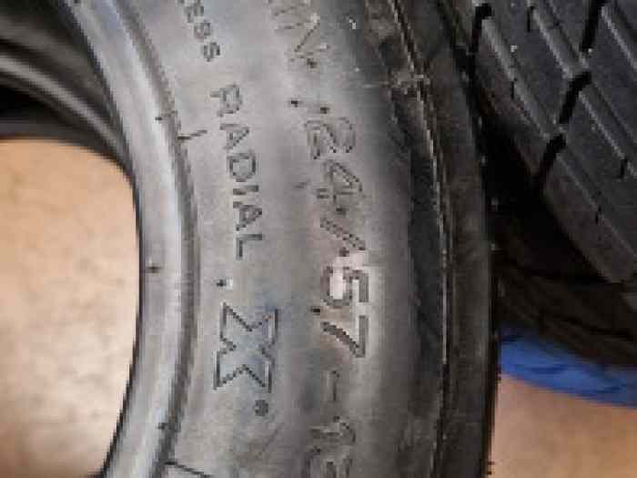 Lot 2 Set pneumatique Michelin Slick/pluie 2