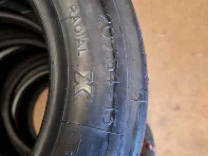 Lot 2 Set pneumatique Michelin Slick/pluie 1