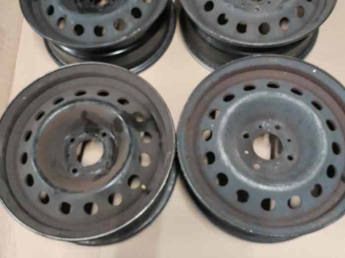Lot de 4 jantes alloy steelie 0