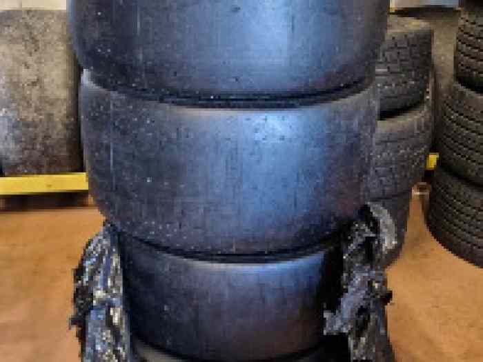 Lot 2 Set pneumatique Michelin Slick/pluie 0