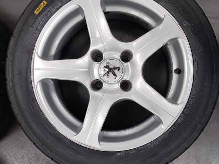 2 Hankook W51 en 19/58-15 avec 10% d’usure (juste rodés) 1