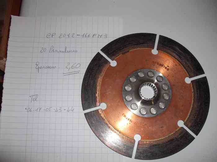 disque embrayage ap racing