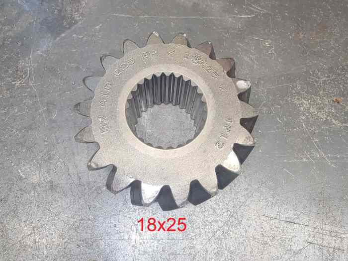 Pignons boite 6 BE Sman crabots 3