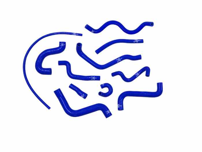 Kit 11 durites refroidissement silicone Volkswagen Golf 2 1.8 GTi 8V