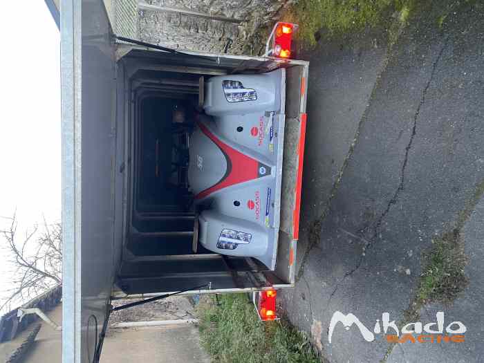 Remorque fermée pour Monoplace ou Proto 2