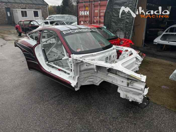 Caisse 100% nue Porsche® 991 GT3 Cup