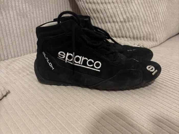 Bottines de rallye SPARCO noires femme