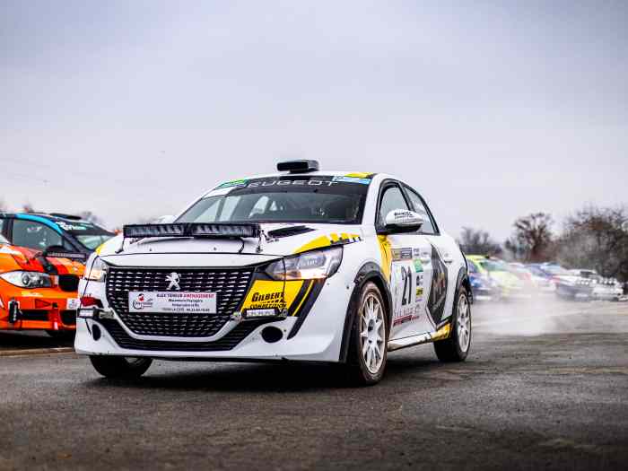 PEUGEOT 208 RALLY4 GILBERT COMPETITION 1
