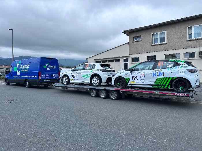 Rallye Cœur de Vignobles 2025 RACC loue 208 RC4 1