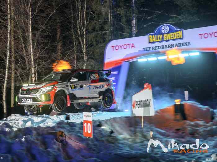 WRC Suède 2026 - Renault Clio Rally3 4x4 3