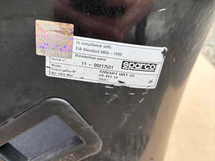 2 baquets sparco fin 2027 1