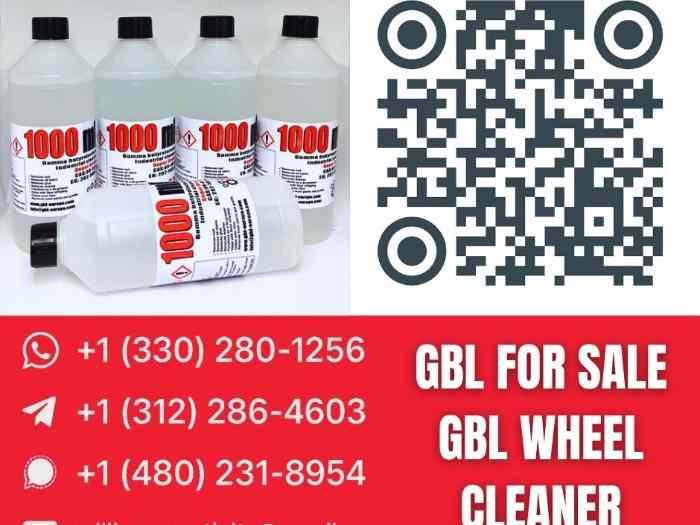 GBL Wheel Cleaner – Premium Quality GBL for Sale