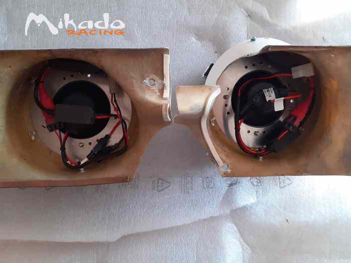 Phare de virage 205 xénon H3 2