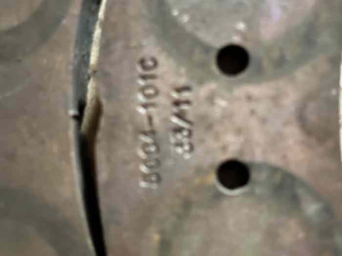 2 jeux plaquettes carbone lorraine CL 5004-101C 3