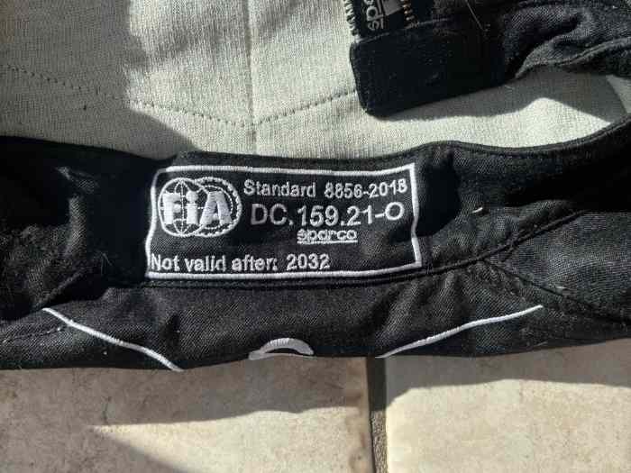 Combinaison Sparco taille 48 3