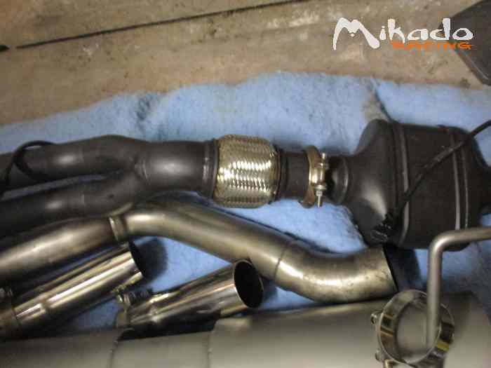 collecteur + cata origine clio 3 rs 2