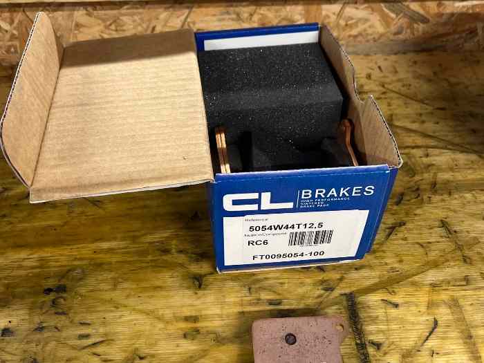 Plaquette CL wilwood Power lite