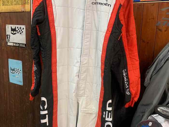 Combinaison Sparco Citroën Racing taille :54 Tbé 0