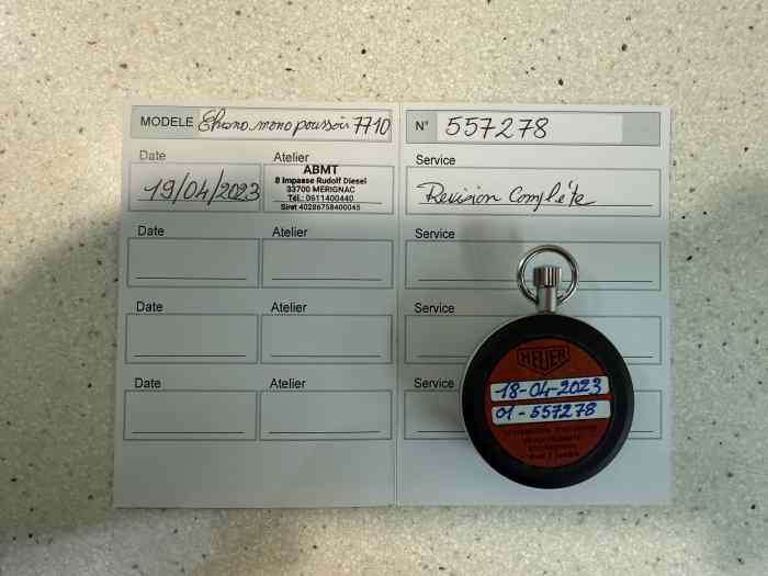 HEUER Chronomètre 4