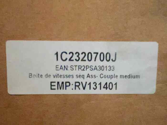 Boite 208 R2 couple médium neuve 1