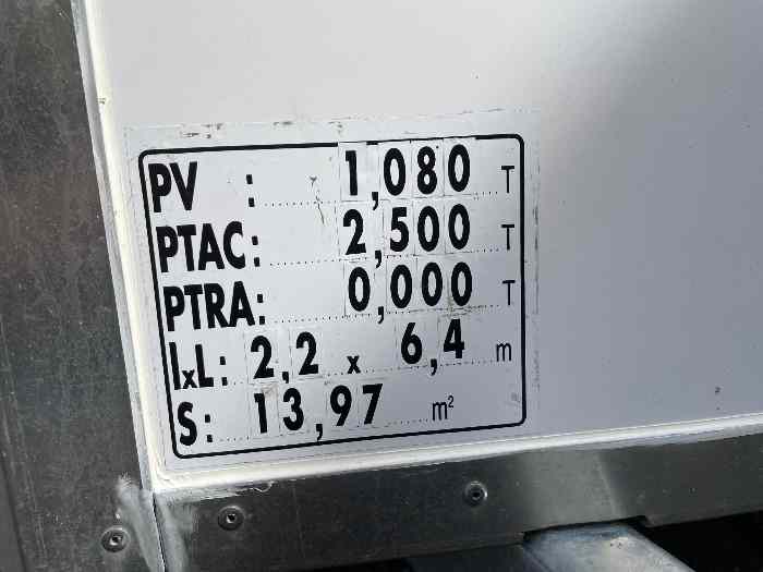 REMORQUE DOUBLE ESSIEU GRAND VOLUME 5