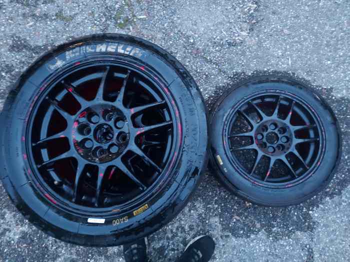 Jantes + pneus clio rs ragnotti 15p 0