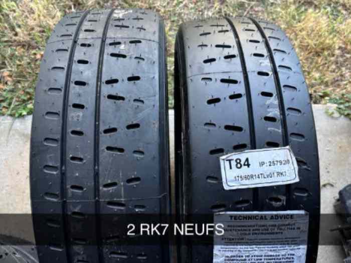 Pirelli 14 pouces RK5/ RK7 / RKW7 neufs