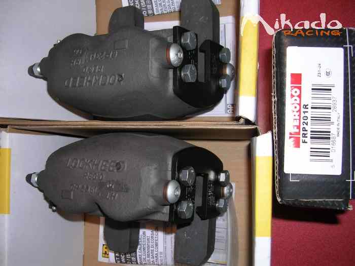 Etriers AP racing et plaquettes homologués VHC 3