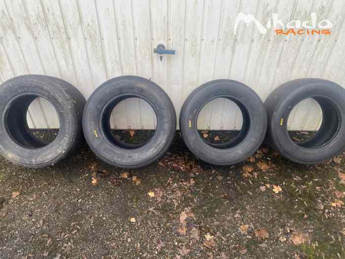 Jeux de pneus slick 13 pouces pour uti...