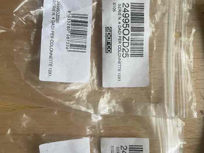 Ensemble de 16 Goujon de roue L 62mm 3