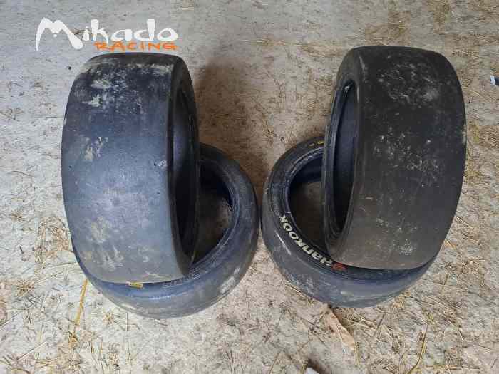 Pneus Slick Hankook f200