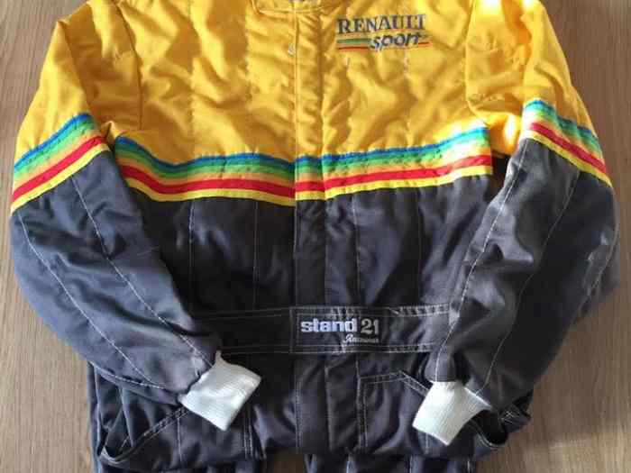 Recherche combinaison vintage renault sport stand 21 4