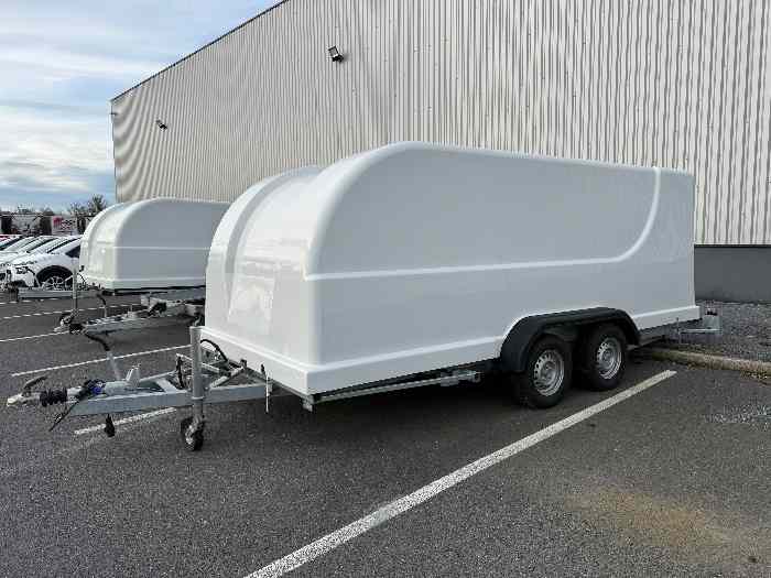 Remorque Couverte Basculante