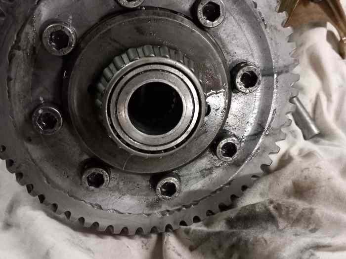 Pignonnerie courte pts avec autobloquant pour boîte 3