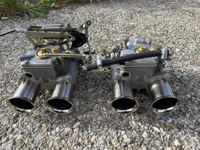 2 carburateurs WEBER 45 DCOE