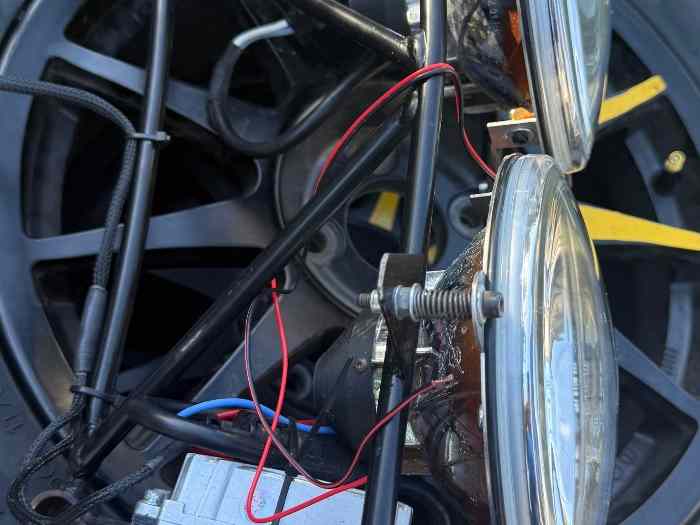 Rampe phare clio rally 5 RC5 3