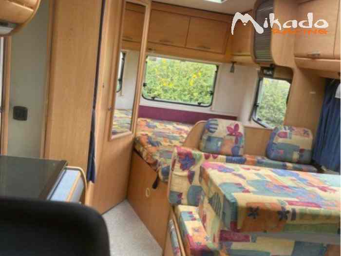 Camping car Hymer avec attelage 3