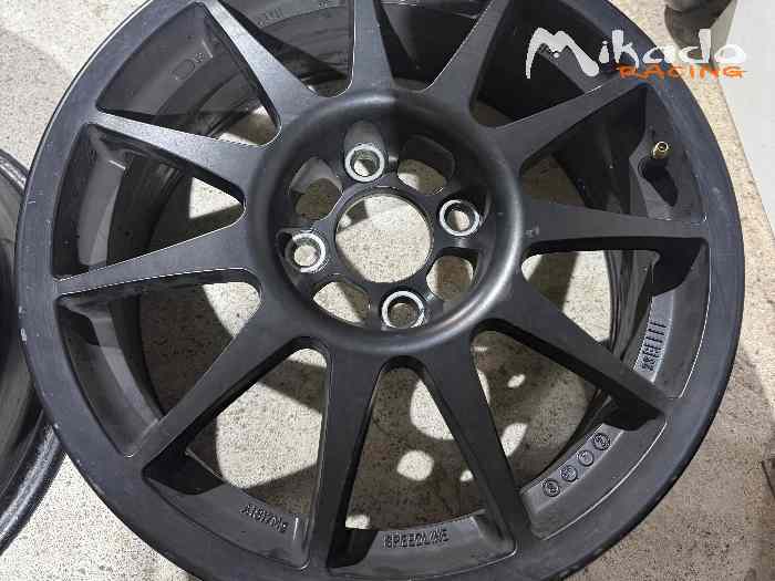 4 Jantes Speedline noir pour 208 R2 4