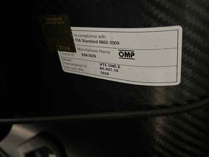 Sièges baquet rally 2 Carbone 1