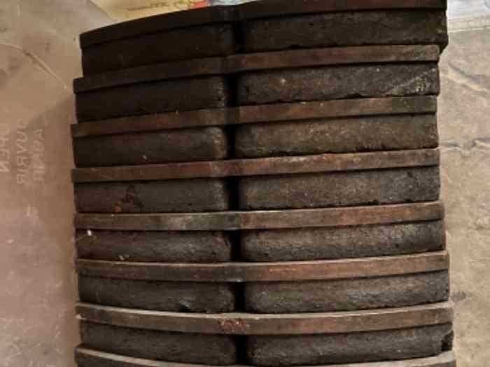 2 jeux plaquettes carbone lorraine CL 5004-101C 2