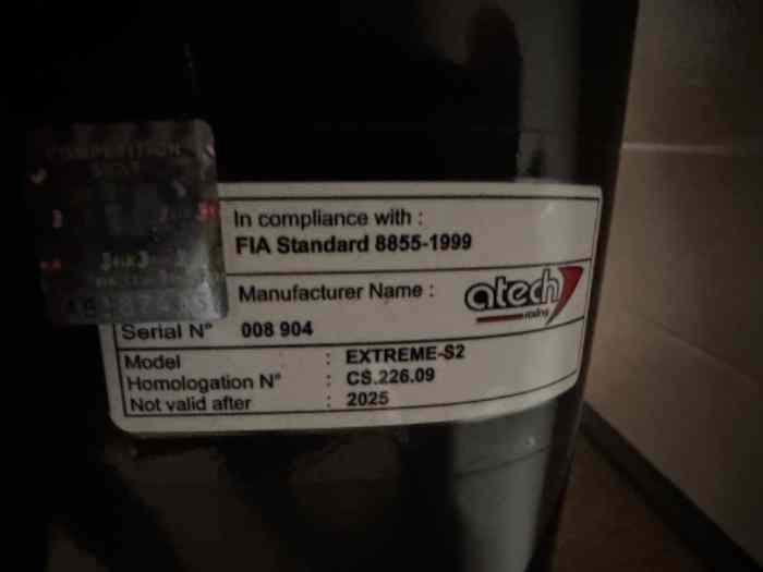 2 baquets atech racing extrême s2 1