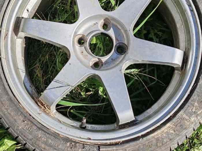 Jante alu 17 et 15 pouce