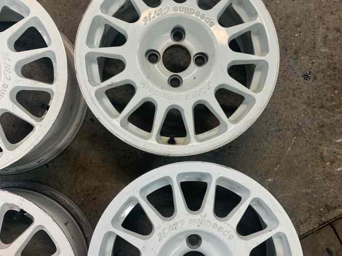 4 Jantes Clio Cup X65 bon état ;Non voilées 7x15 ET 48 1